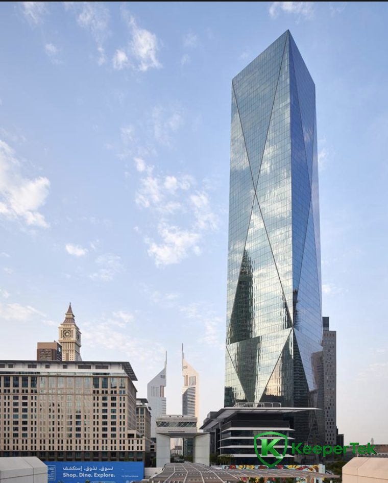 ICD Brookfield Plaza, Dubai, Emiratos Árabes Unidos markan uñacht’ayata